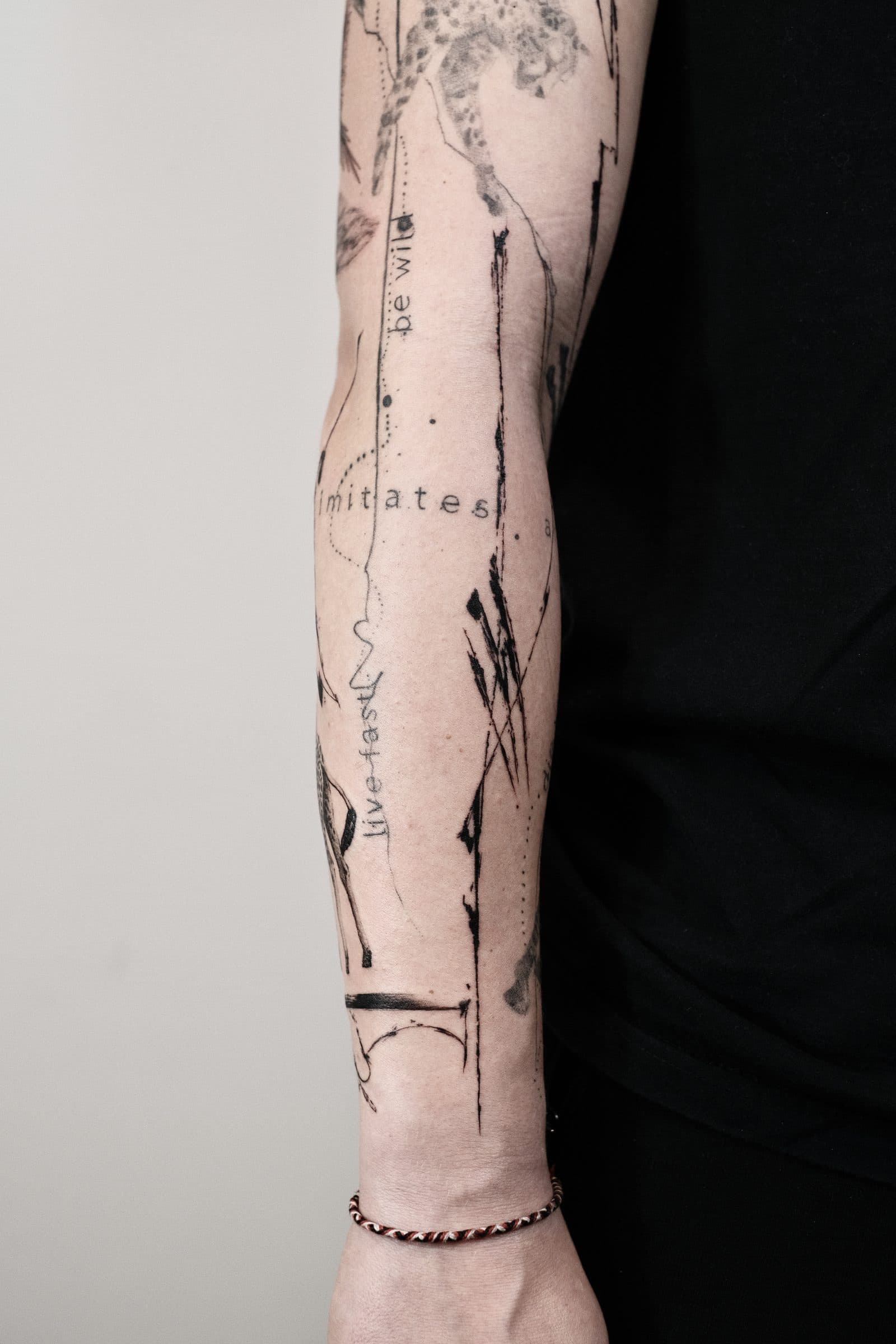 Conceptual Tattoo – Abstraction – SIJA.INK Zürich