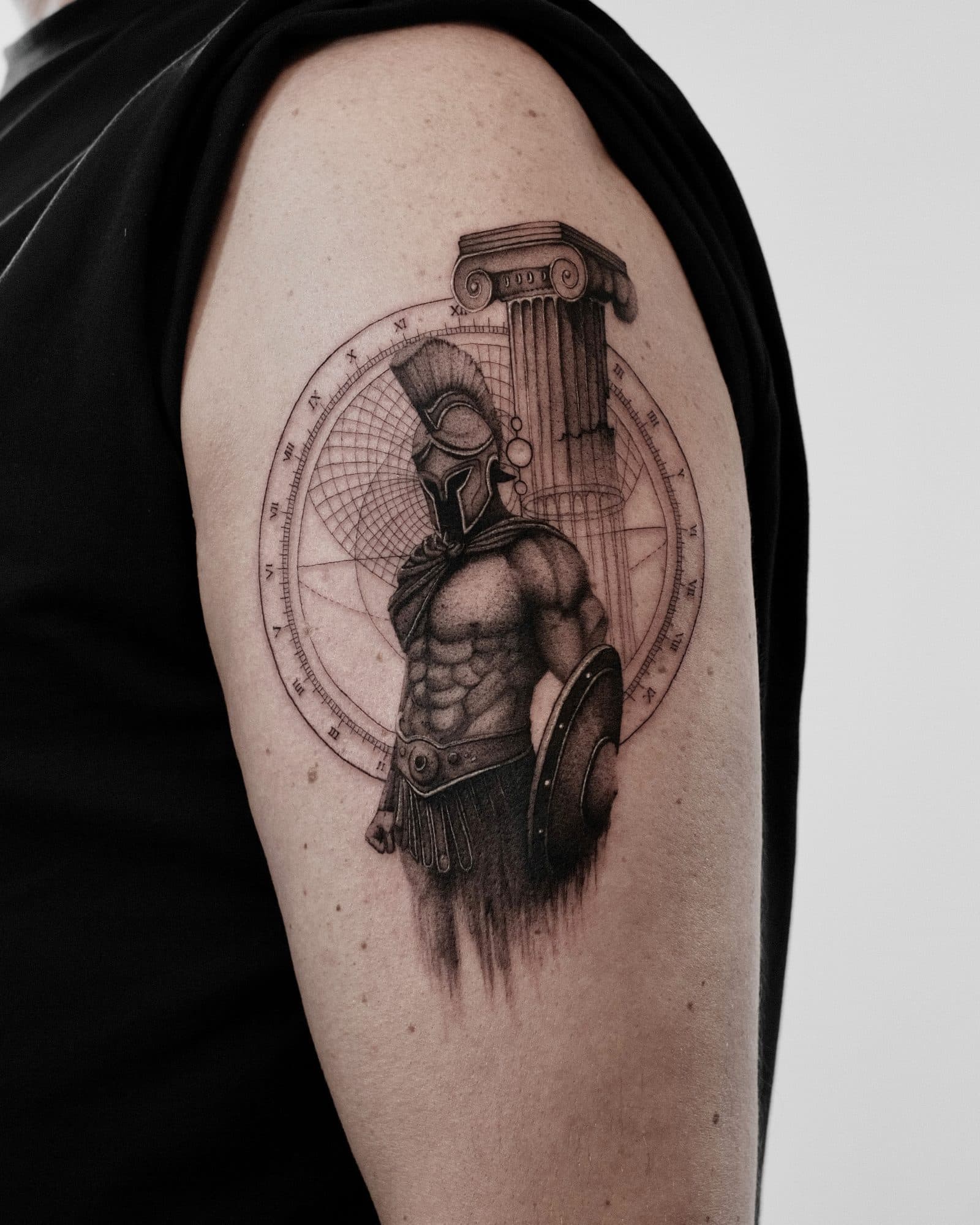 Spartanischer Krieger