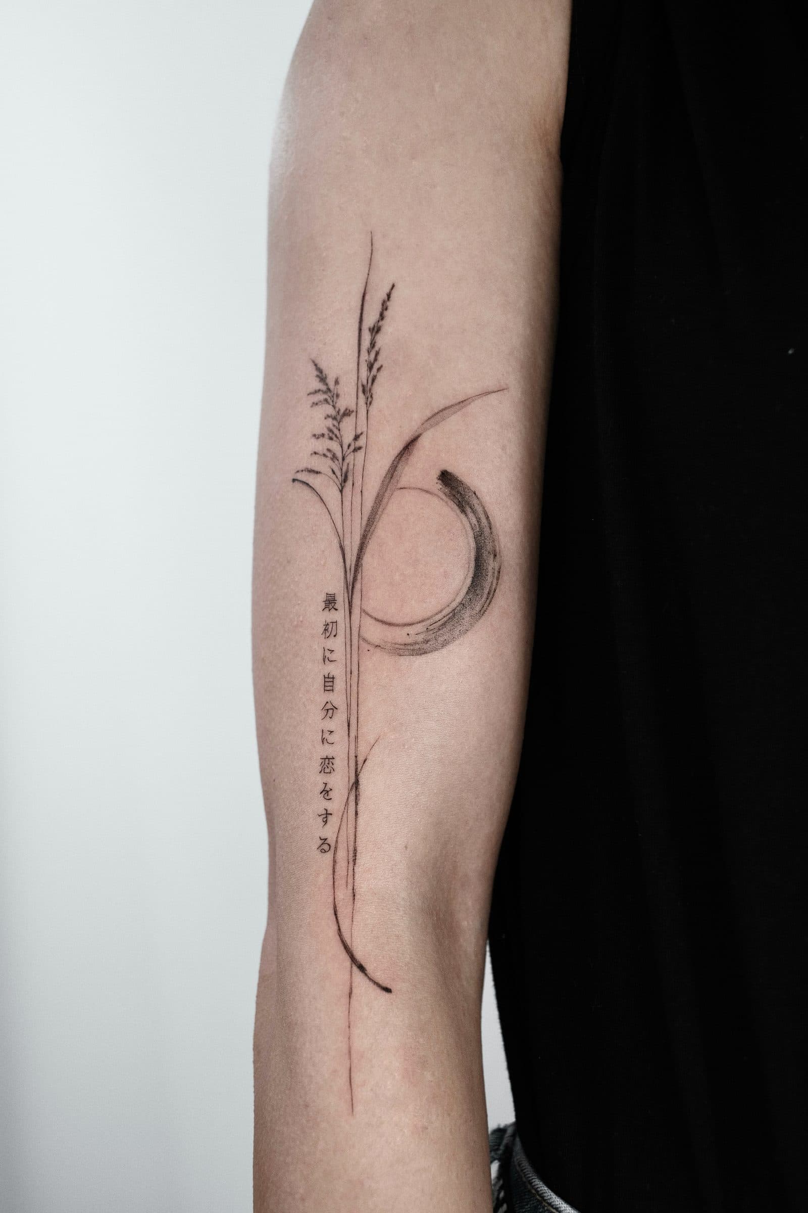 Conceptual Tattoo – Wildgras – SIJA.INK Zürich