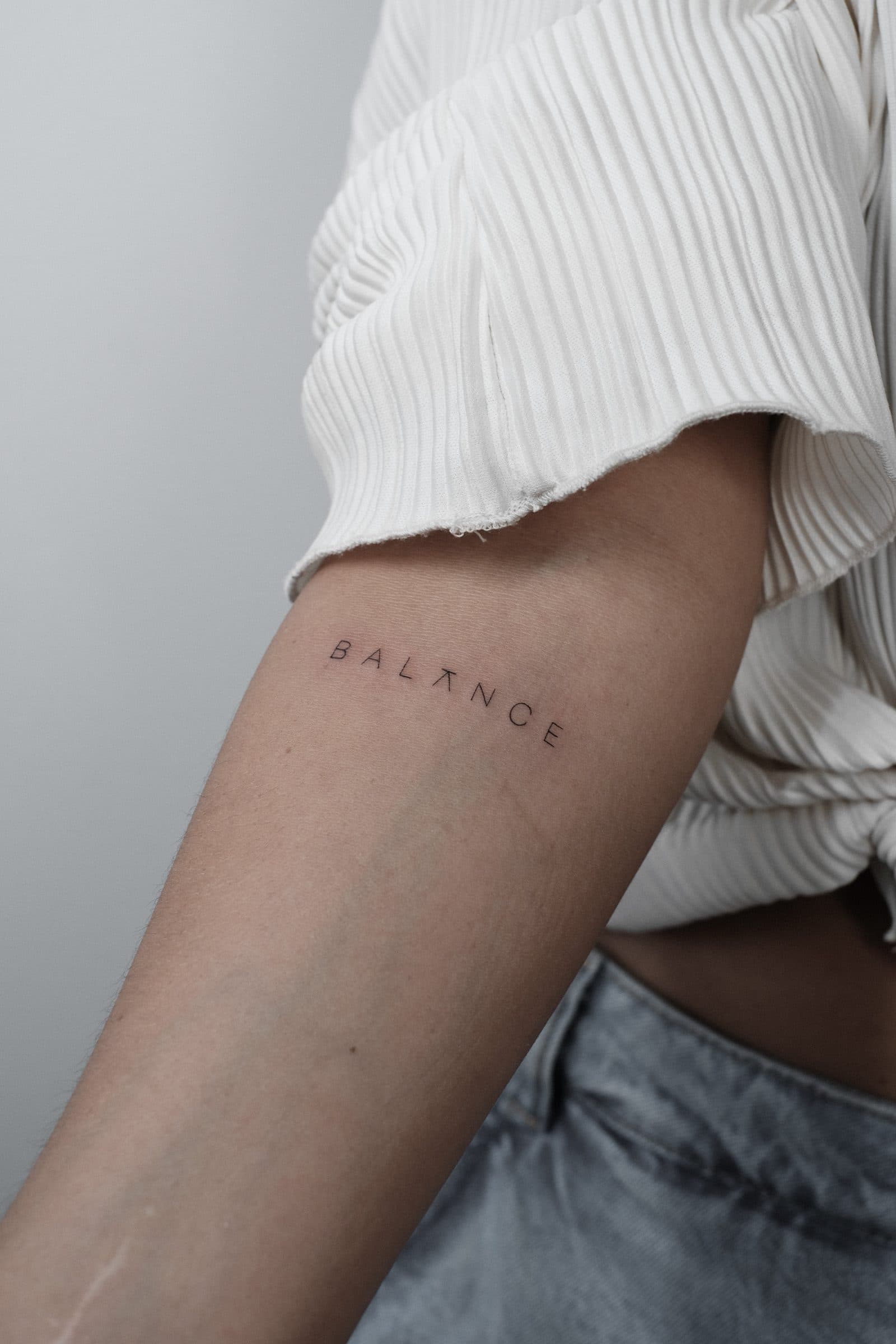 Fineline Tattoo – Balance – SIJA.INK Zürich