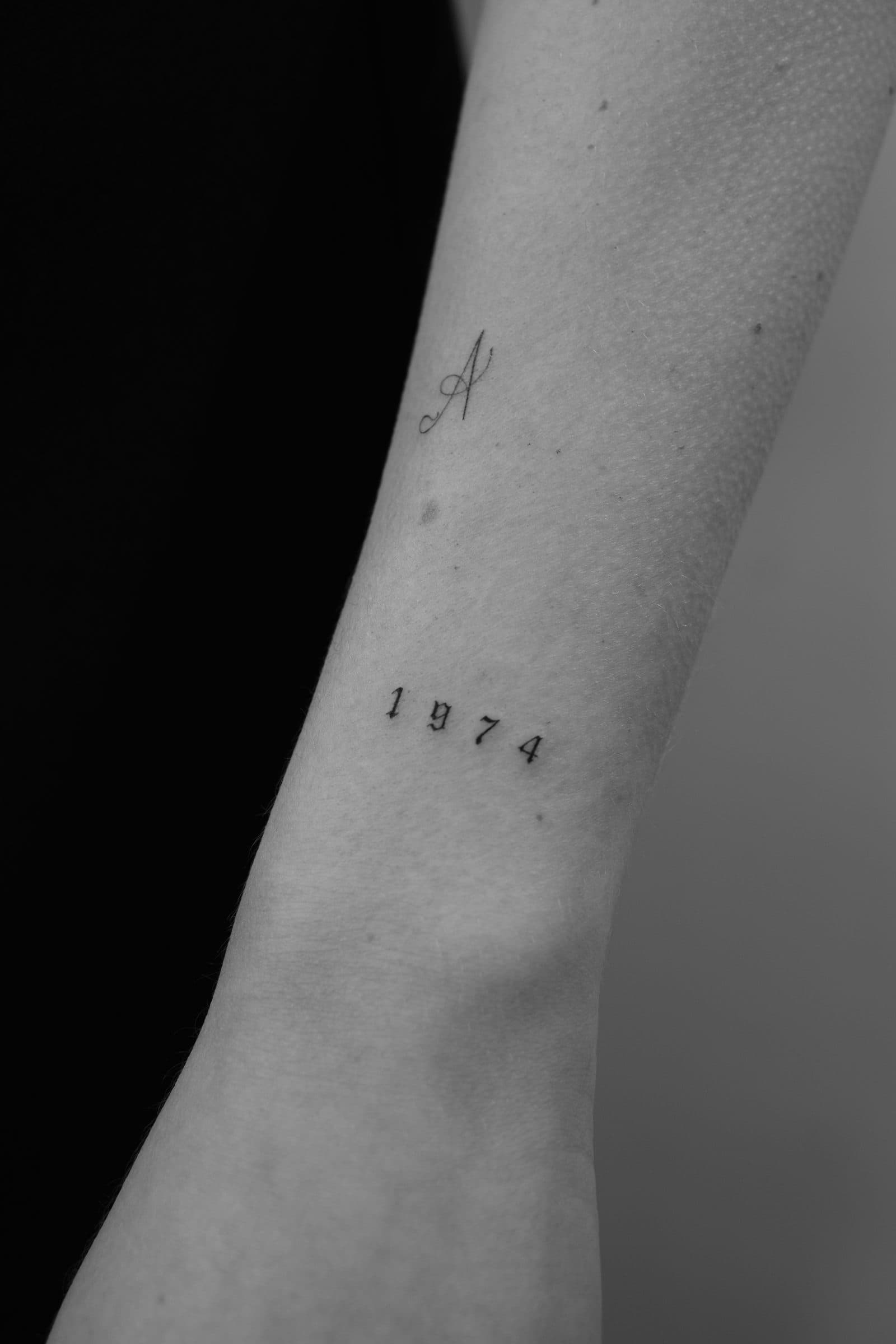 Fineline Tattoo – Zahlen – SIJA.INK Zürich