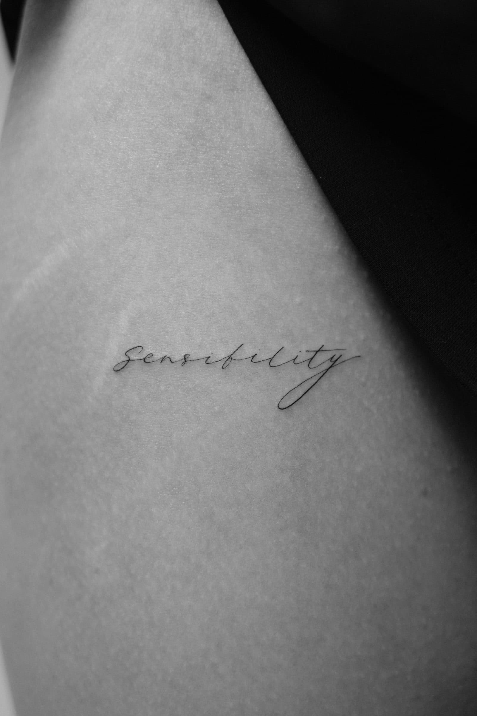Fineline Tattoo – Serendipity – SIJA.INK Zürich