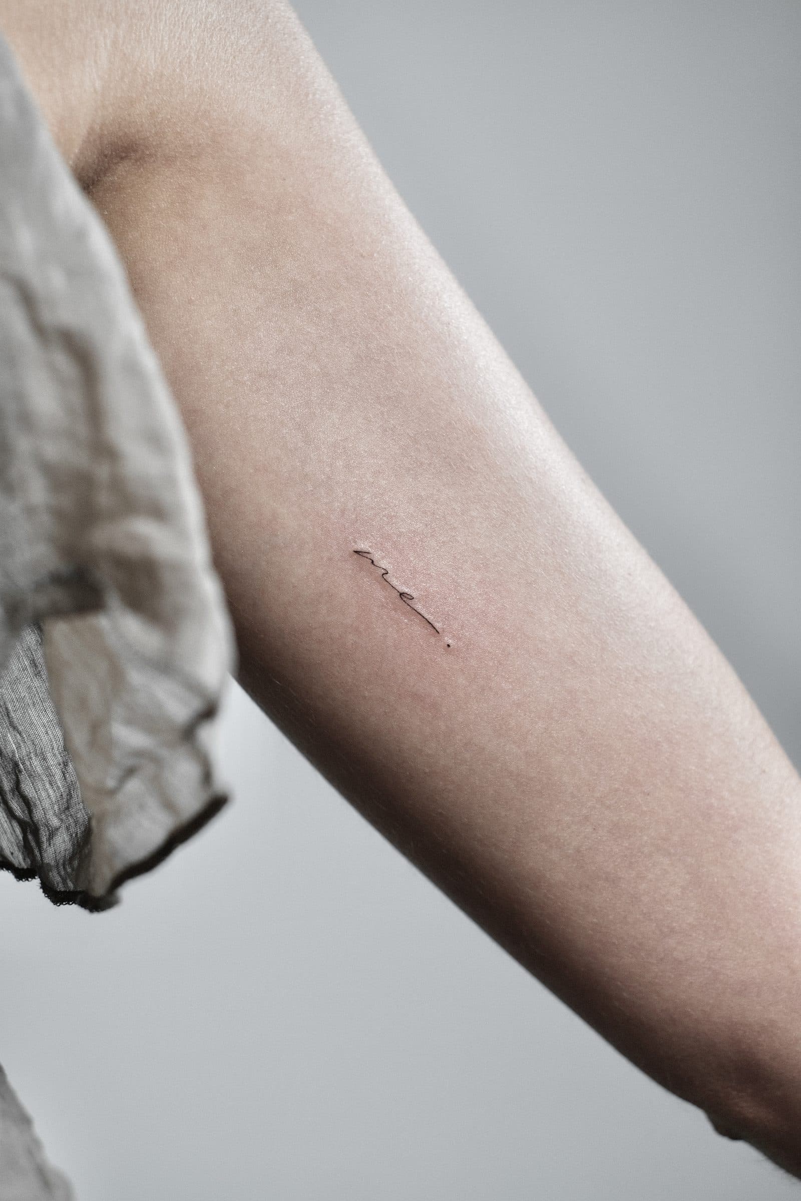 Fineline Tattoo – Feine Linie – SIJA.INK Zürich